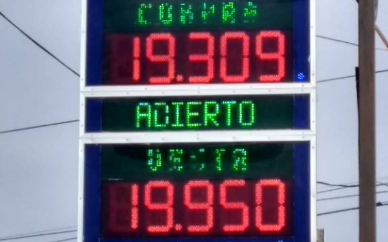 Tipo de cambio en Tijuana