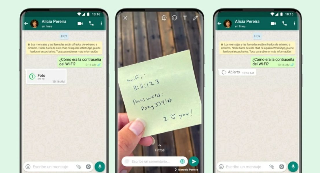 WhatsApp lanza opción de fotos y videos que desaparecen