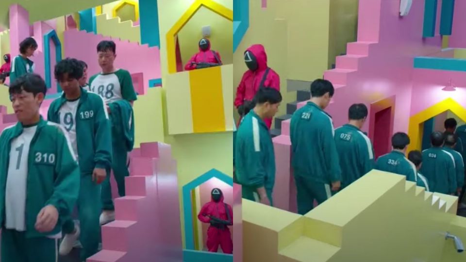 Las escaleras del Juego del Calamar ¿SON REALES?; un edificio en España es casi IDÉNTICO al escenario de la serie