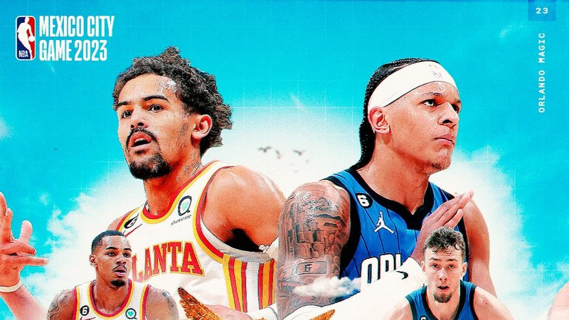 NBA en México: Atlanta se enfrentará a Orlando en la Ciudad de México en noviembre