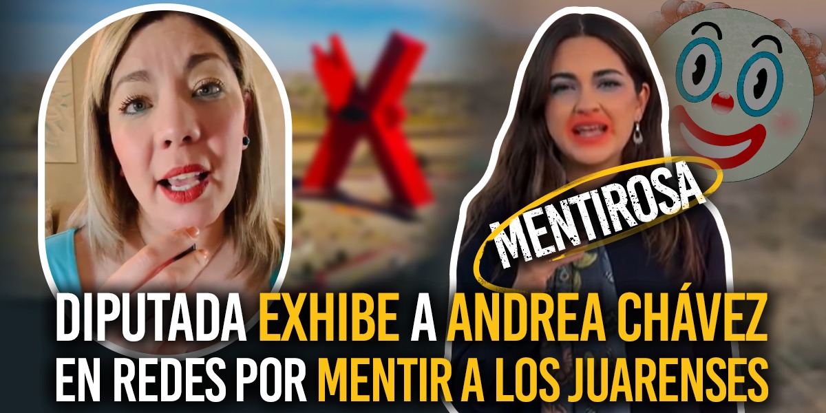 ¡MENTIROSA! Diputada desenmascara las mentiras de Andrea Chávez sobre el aumento de tarifas de agua
