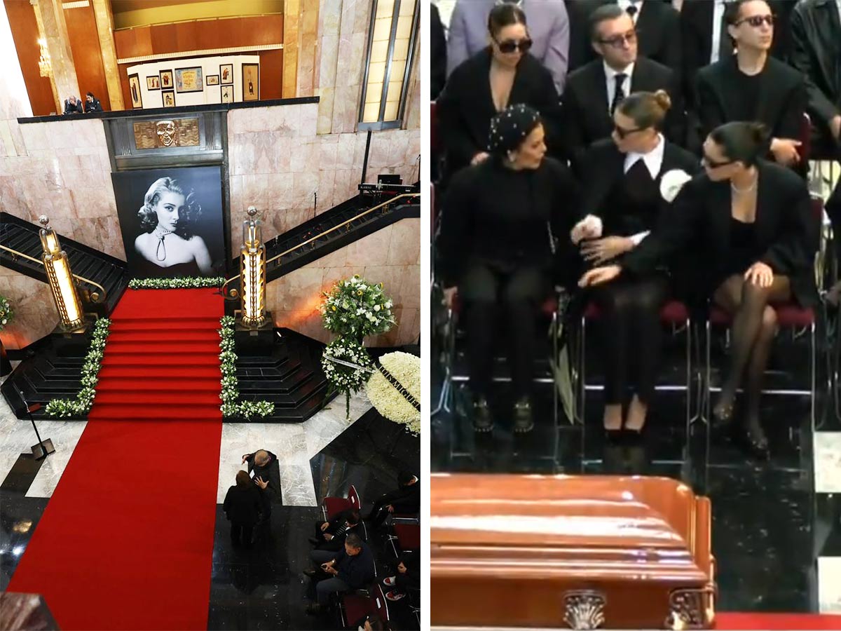 Con “Las Golondrinas” sellan el último adiós a Silvia Pinal en Bellas Artes